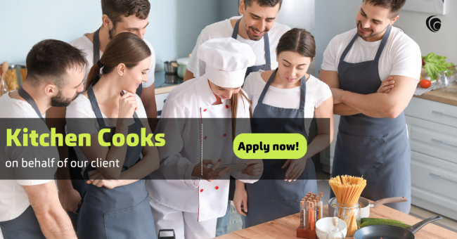 Kitchen Cooks (On behalf of a client)